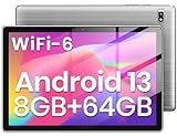 TPZ 2024 Tablet 10 Zoll, 8(4+4) GB RAM+64GB ROM(1TB TF) Android 13 Tablet, 7000mAh, 1280x800 IPS, 5G…