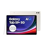 Samsung Galaxy Tab S9+ Android-Tablet mit Galaxy AI, 5G, 256 GB / 12 GB RAM, MicroSD-Kartenslot, Inkl.…