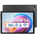 Freeski Tablet 10 Zoll, Android 14 Tablet PC, 8GB RAM+32GB ROM (1TB TF), Octa-Core 2.0 GHz, WiFi 6,…