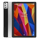 PUSOKEI 10,1-Zoll-Tablet für Android11, Silbrig, Gesprächiges Smart-Tablet 2,4/5 G WiFi, 8+256 GB Speicher,…