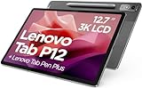 Lenovo Tab P12 – Tablet 12,7 Zoll, 3 K, MediaTek Dimensity 7050, 8 GB RAM, 128 GB erweiterbar auf 1…