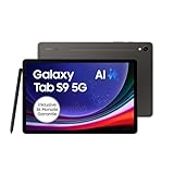 Samsung Galaxy Tab S9 AI-Android-Tablet, 5G, 256 GB / 12 GB RAM, MicroSD-Kartenslot, Inkl. S Pen, Simlockfrei…