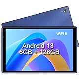CWOWDEFU Android 13 Tablet 10 Zoll,AX WiFi6 Tablet Octa-Core,4+2 GB RAM 128 GB ROM (1 TB erweiterbar),6000…