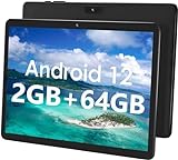 SGIN Tablet 10,1 Zoll Android 12, 2GB RAM 64GB ROM, 1200 x 800 FHD IPS, Octa-Core bis zu 1,6 GHz, 2MP…