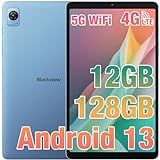 Blackview Tab60 Tablet 8,68 Zoll Android 13 Tablet 4G LTE 5G WiFi 12GB RAM 128GB ROM(1TB TF) 6050mAh,…
