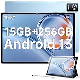 OUKITEL Gaming Tablet 10.5 Zoll, OKT3 Android 13 Tablet PC, 15GB RAM + 256GB ROM(1TB TF), 8250mAh Akku,…