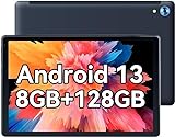 Lville Tablet 10.1 Zoll Android 13 Tablet, 8GB RAM 128GB ROM 1TB TF, Octa-Core 1280x800 IPS HD,2.4G+5G…