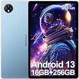 Blackview Android 13 Tablet 10 Zoll Tab 10 WiFi, 16(8+8) GB RAM + 256GB ROM + 2TB Erweiterung, Octa-Core…