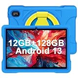JUSYEA 2024 Neueste Tablet 10 Zoll 12 GB+128 GB Android 13, Tablet Kinder/Familie, WiFi 5G, GPS, BT…