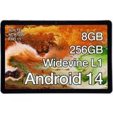 AGM Widevine L1 Zertifizierung Tablet (11", 256 GB, Android 14, 2,4G+5G, mit1920X1200 Simlockfrei Ohne…