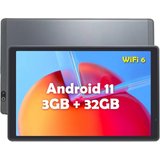 CWOWDEFU Tablet (10", 32 GB, Android 11, Tablet, 3GB RAM, 32GB ROM, 6000mAh Akku, HD-Touchscreen, WiFi…