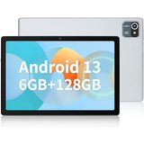 Lville 5000 mAh, IPS HD 1280*800 Quad-Core-Prozessor 6 GB RAM Tablet (10", 128 GB, Android 13, Intelligente…