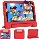 YESTEL Kinder Tablet mit 7GB RAM Tablet (8", 64 GB, Android 13, mit Erweiterung 1TB Doppelkamera, GPS,…