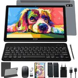 TOOTON Tablet (10", 64 GB, Andriod 11, Android 11 Tablet with Keyboard: 4G LTE, Octa-Core, 4GB RAM,…