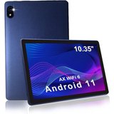 CWOWDEFU Tablet (10", Android 11, Speicher ips bildschirm quad core prozessor kamera leder feinnarbig)
