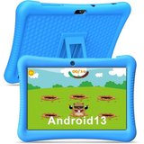 Semeakoko Für Kinder Quad Core 3GB RAM Tablet (10", 32 GB, Android 13, mit stoßfestem Gehäuse, vorinstallierte…