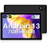 DOOGEE U9 Tablet Tablet für Kinder 7 GB RAM + 64 GB ROM (TF 1TB) Tablet (10", 64 GB, schwarz, 2,4G,…