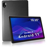 CWOWDEFU Tablet (10,1", Android 11, Speicher ips bildschirm quad core prozessor kamera leder feinnarbig)
