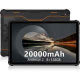 OUKITEL RT2 Tablet (10,1", 128 GB, Android 12, 2,4G+5G, Tablet mit wasserdicht IP68/69K, 20000mAh große…